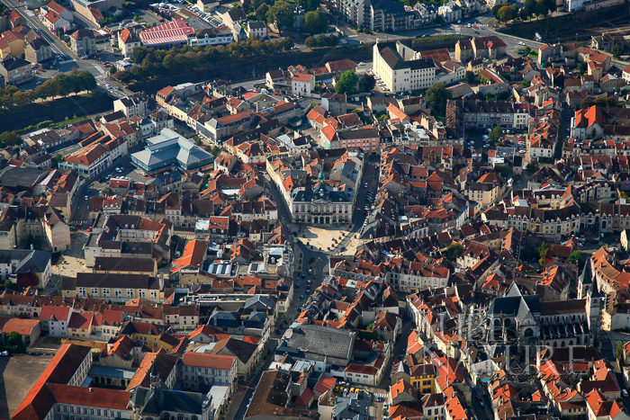 Chaumont vue du ciel par Cédric Girard